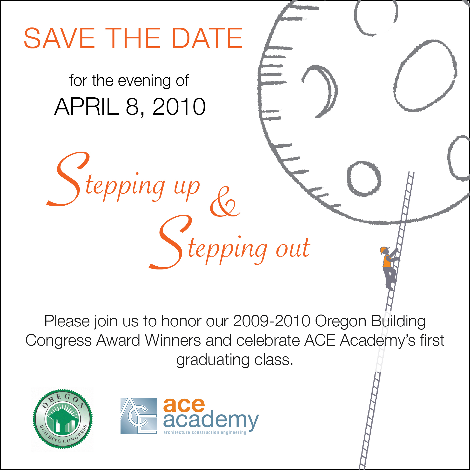 2010 Save the Date - April 8, 2010